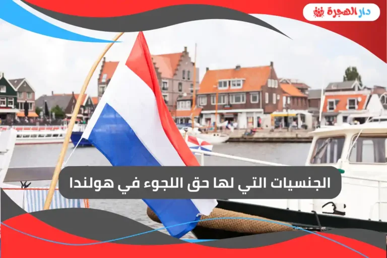 Nationalities entitled to asylum in the Netherlands