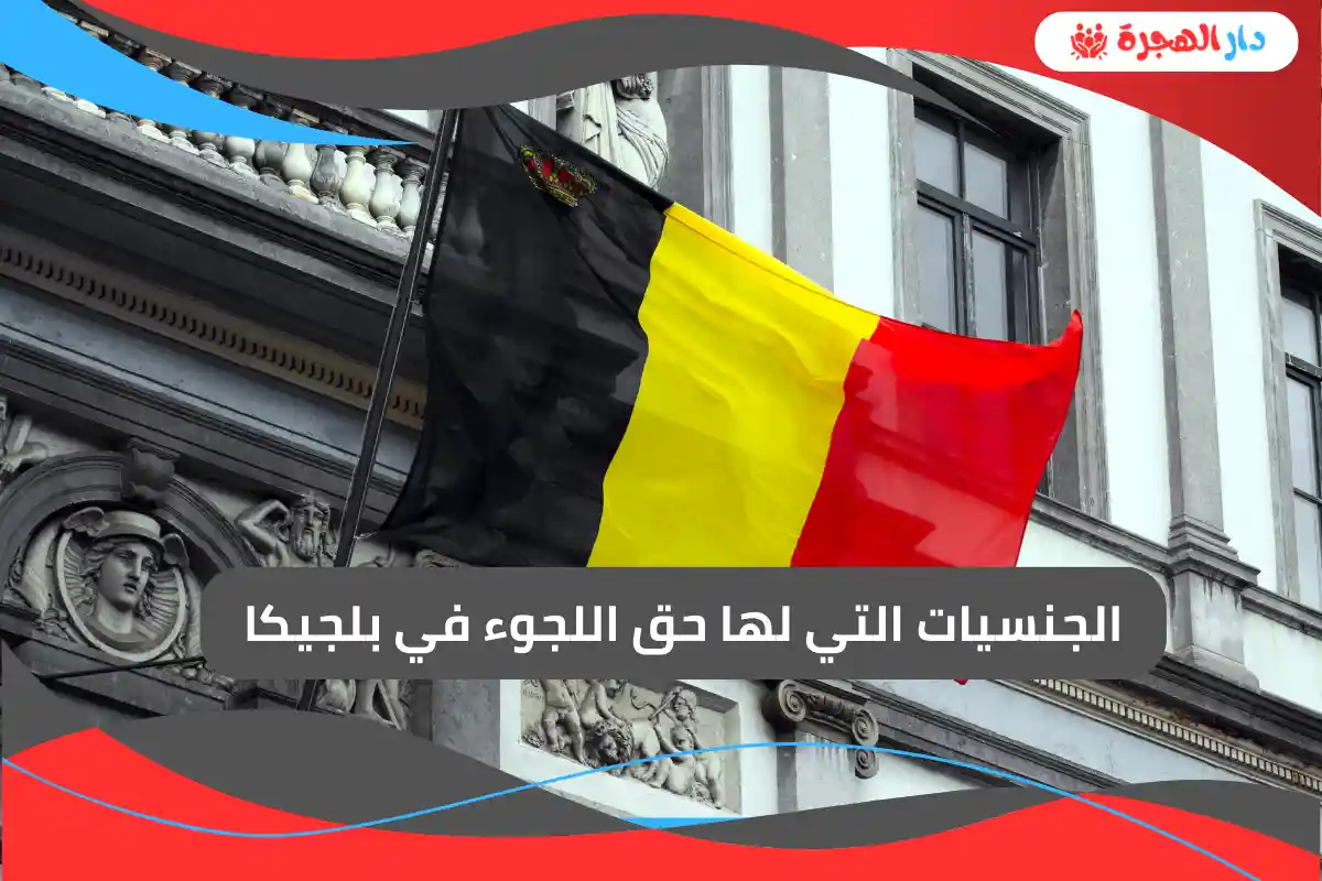 الجنسيات التي لها حق اللجوء في بلجيكا