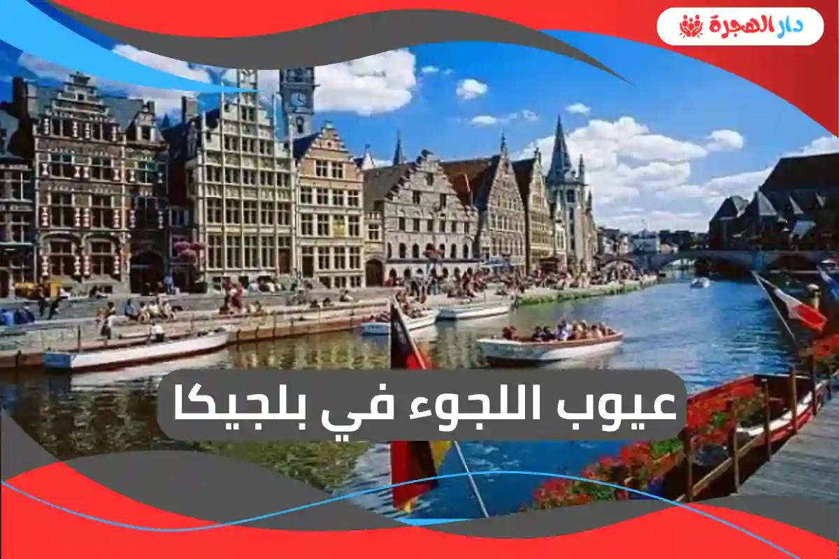 عيوب اللجوء في بلجيكا